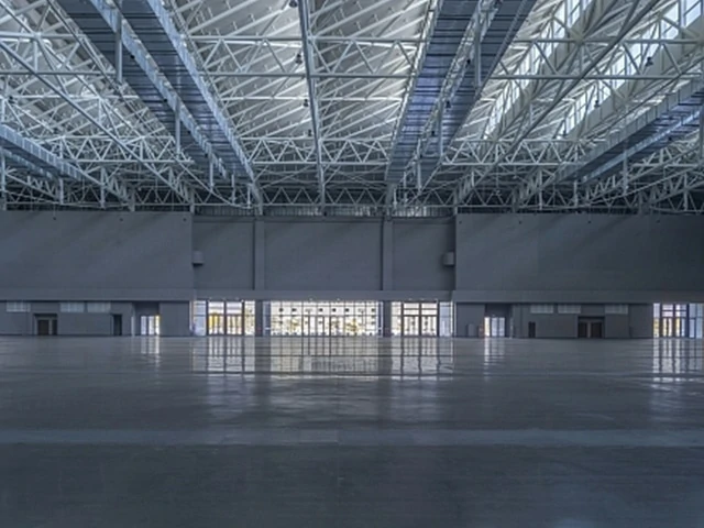 Temporary Steel Venues for Exhibitions or Events