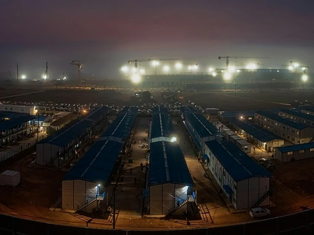 Temporary Dormitories and Offices on Construction Sites