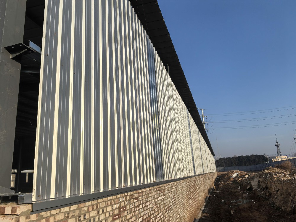 Sinosteel Luoyang Refractories Simple Warehouse Construction Project4