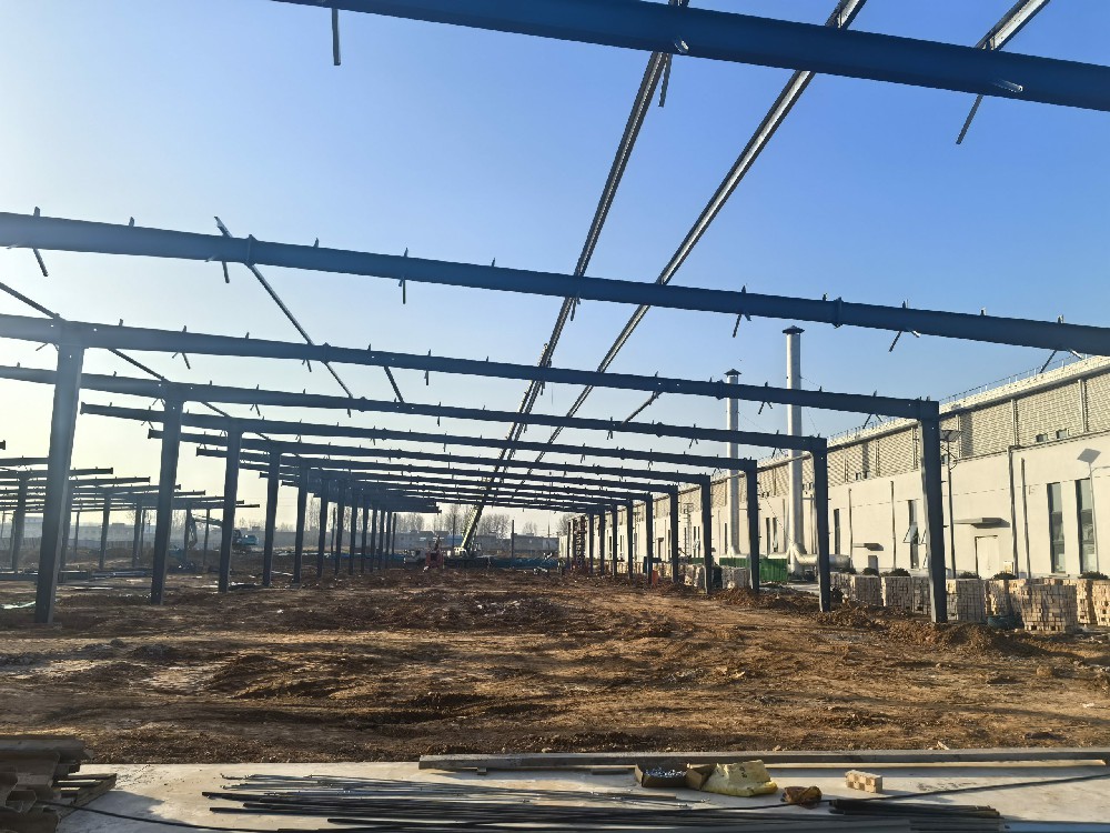 Sinosteel Luoyang Refractories Simple Warehouse Construction Project3