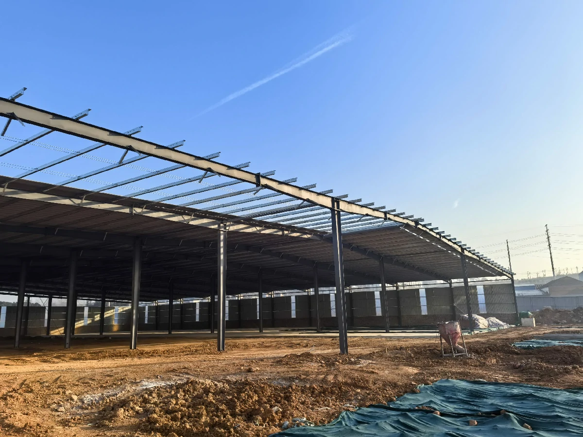 Sinosteel Luoyang Refractories Simple Warehouse Construction Project